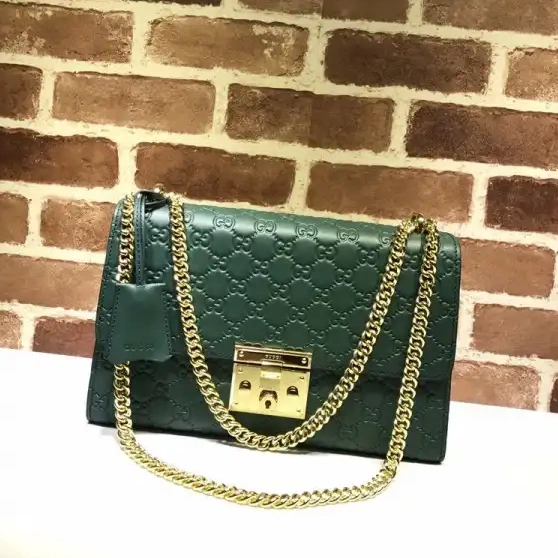 First bag ru PADLOCK GUCCI 0618